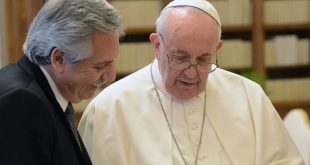 Alberto Fernández: “Tenemos a Messi, a Diego, al Papa, pero también 40% de pobres”