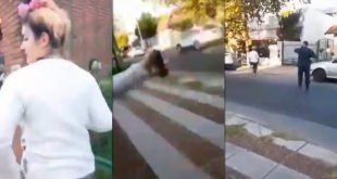 Una mujer violó la cuarentena, mordió y le arrojó gas pimienta a policías