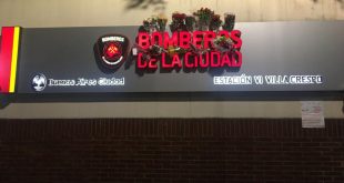 Homenaje a los bomberos muertos en Villa Crespo