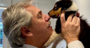 Alberto Fernández y Dylan presentaron a una nueva integrante de la familia