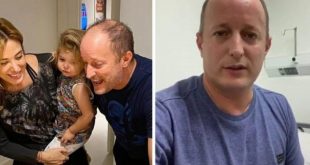 Jésica Cirio compartió una foto de Martín Insaurralde desde el hospital