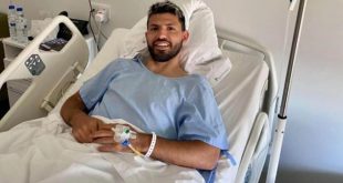 El Kun Agüero, optimista tras la operación: “Todo salió bien y pronto comenzaré con la recuperación”