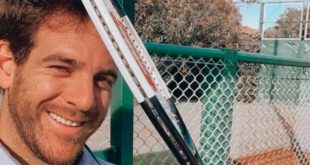 Del Potro recibió el alta tras su operación de rodilla