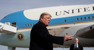 Estados Unidos: el avión de Donald Trump casi choca con un dron