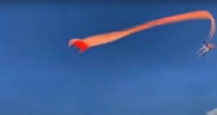 Una nena salió volando enganchada de un barrilete