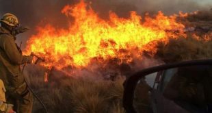 Murió un hombre por quemaduras en los incendios en Córdoba