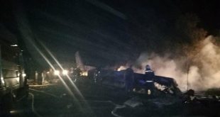 Se estrelló un avión militar en Ucrania: hay al menos 22 muertos