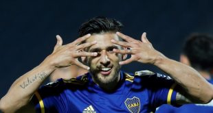 Con dos goles de Salvio, Boca pisó fuerte en Paraguay y le ganó a Libertad en su regreso a la Libertadores