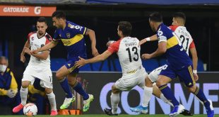 Boca golea a Caracas en el cierre de la fase de grupos