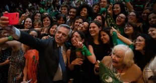 Alberto Fernández: «Estamos en condiciones de que esta vez el aborto se convierta en ley»