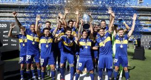 Tras 258 días, Boca pudo alzar el trofeo de campeón de la Superliga 2019/20