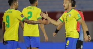 Eliminatorias: Brasil venció a Uruguay y es líder con puntaje ideal