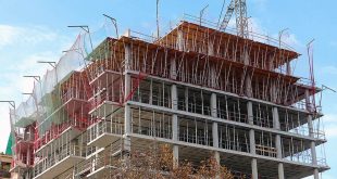 La construcción creció 8,9% respecto a los valores prepandemia