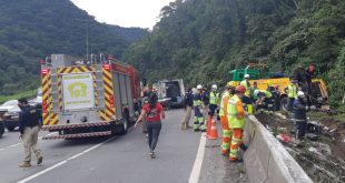 Accidente de micro en Brasil: al menos 21 personas murieron y 36 resultaron heridas
