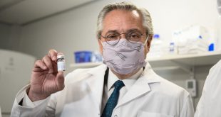 Alberto Fernández, «orgulloso» del suero contra el coronavirus creado en Argentina