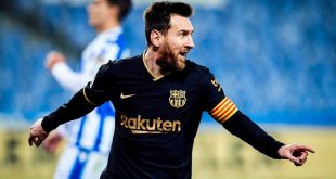 Barcelona goleó con un show de Lionel Messi, que batió dos récords