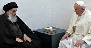 El Papa se reunió con el gran ayatollah Ali al-Sistani en Irak