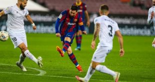 Golazo y nuevo récord de Lionel Messi