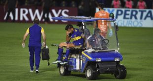 La peor noticia para Boca: Salvio se rompió los ligamentos cruzados