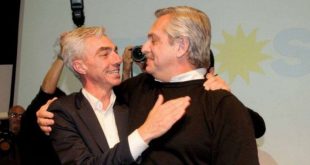 Alberto Fernández se quebró  al recordar a Meoni